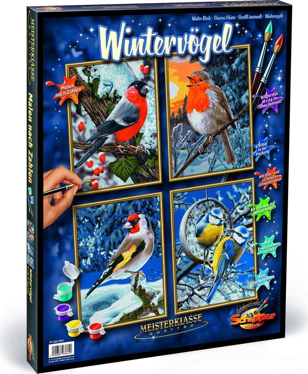 Schipper Schilderen op Nummer - Winter Vogels