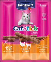 Yarrah Cat Stick Adult - Kalkoen & Lam