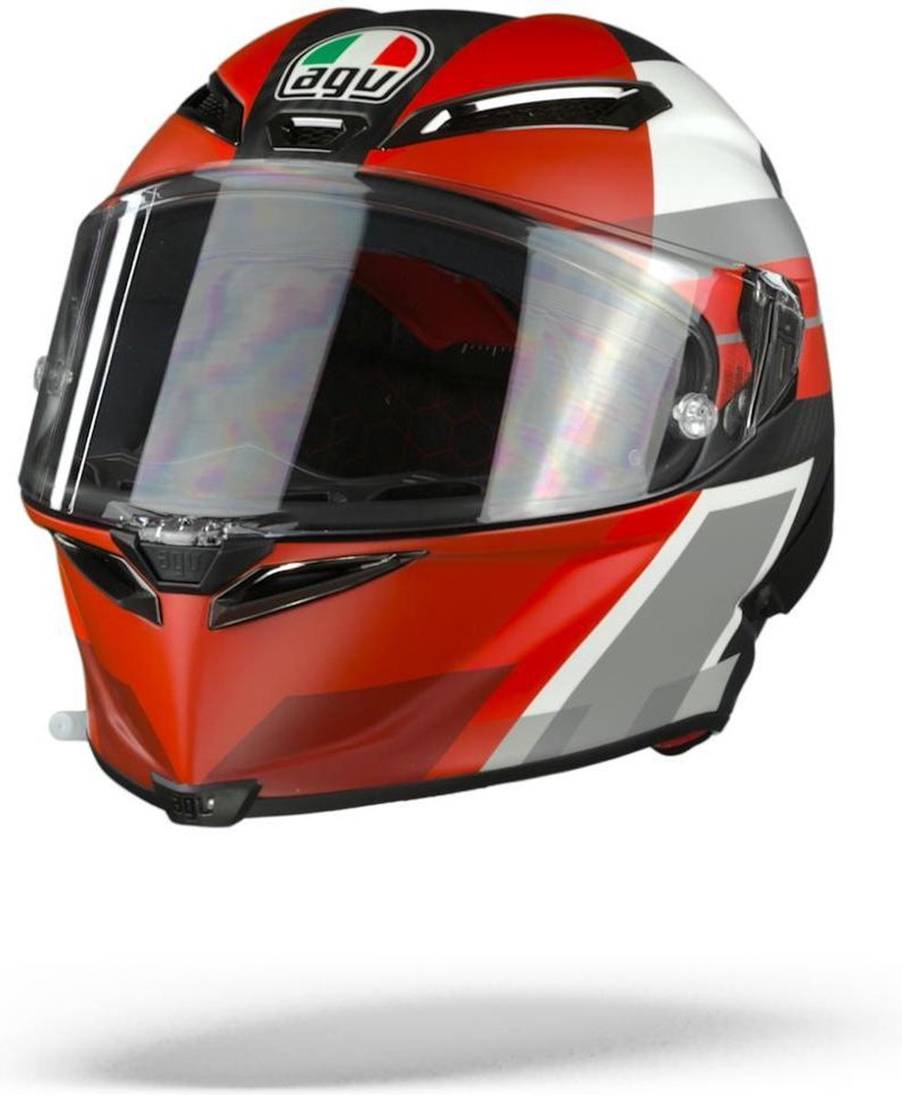 Agv Pista GP RR Competizione Carbon White Red  Integraalhelm - Motorhelm - Maat S