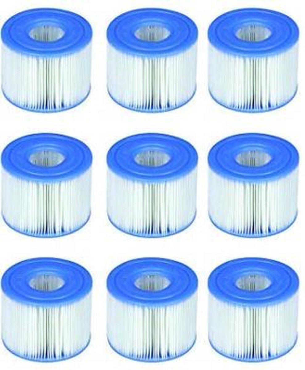 Intex S1  9 Voordeelpack - Filters voor de Intex Spa Filter (Opblaas Jacuzzi)