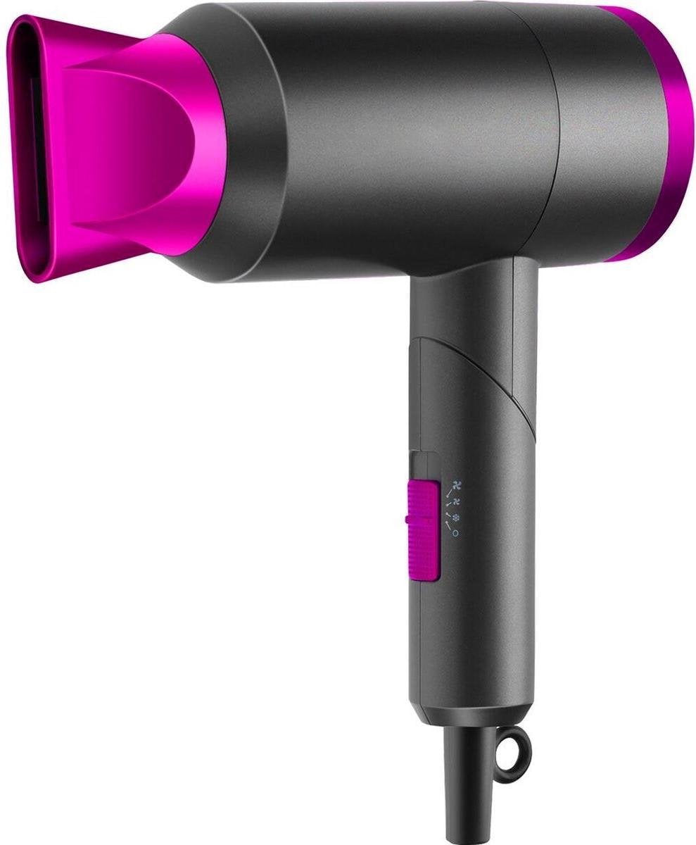 Föhn - Igia Drina - Travel/Reishaardroger - Inklapbaar Handvat - 1800 Watt - Zwart