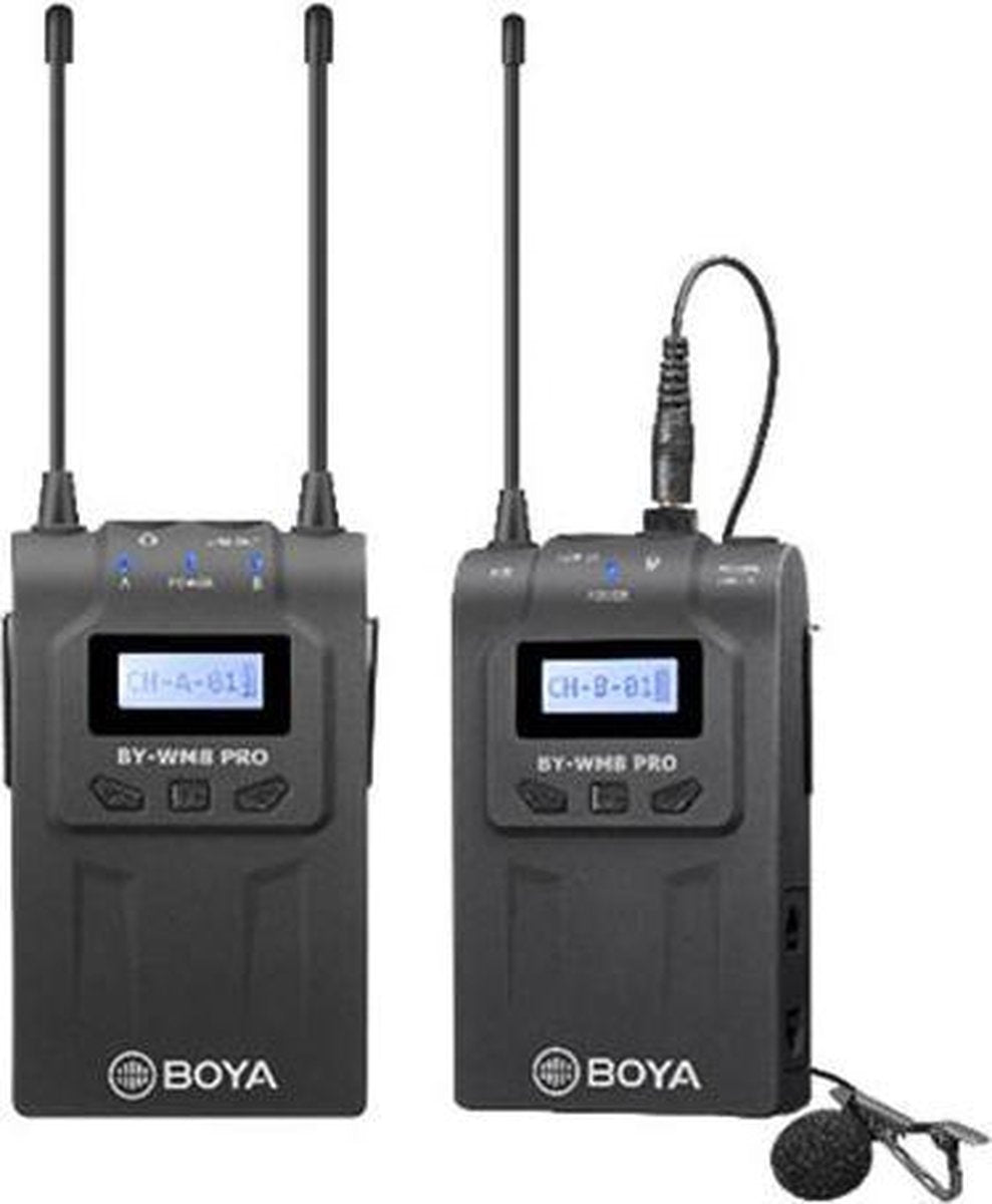 Boya UHF wireless micophone kit 1TX+1RX