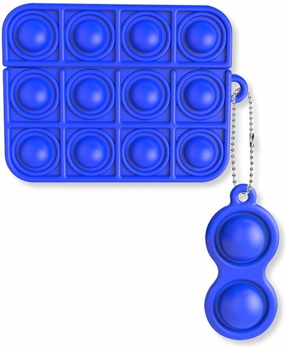Rodent Pioneer Case Cover Voor Airpods Pro - Siliconen Donkerblauw | Watchbands-shop.nl