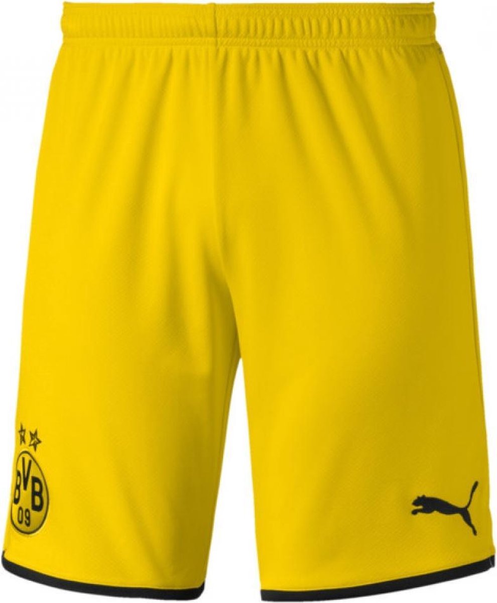 Voetbalbroekje Borussia Dortmund Puma kids maat 116 ( 5 a 6 Jaar)