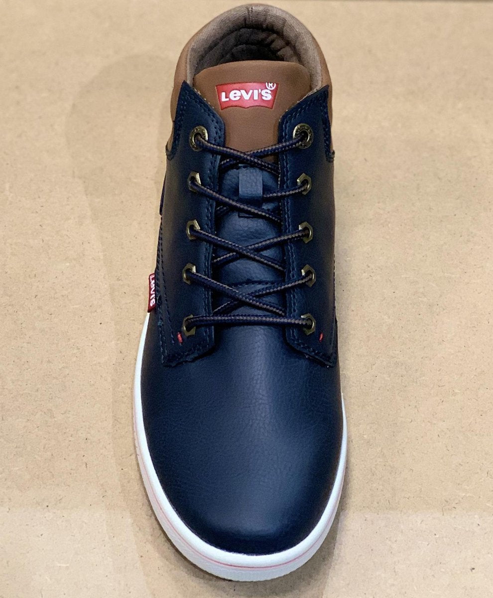 LEVIS'S PORTLAND SNEAKERS NAVY BROWN shoe sizes 38