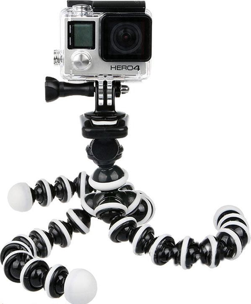 Tripod voor Camera en Telefoon - Octopus - Camera Statief - Flexibel - Action Camera Statief - Universeel Statief