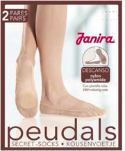 Janira kousenvoetje Descanso Polyamide (10020N) 2 pack