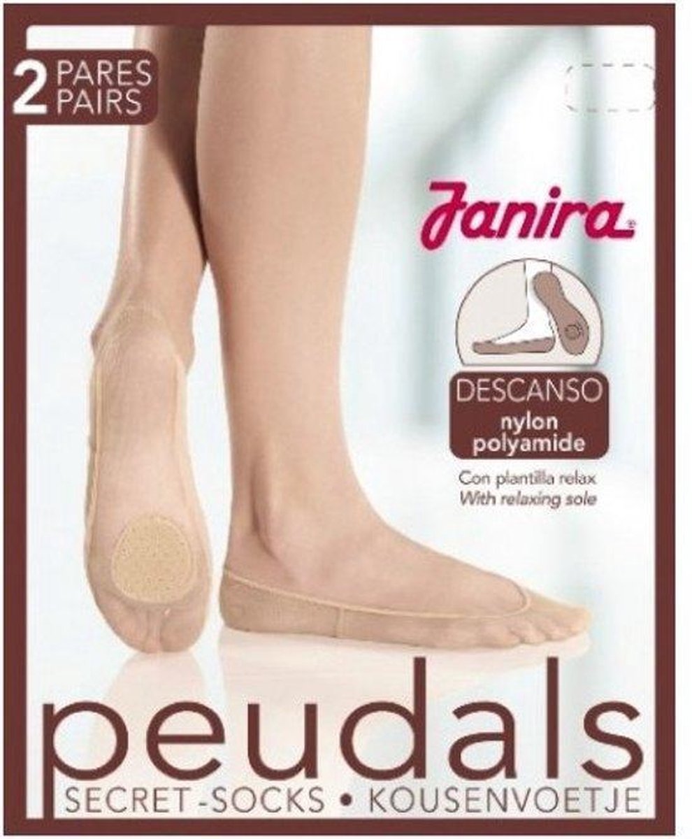 Janira kousenvoetje Descanso Polyamide (10020N) 2 pack