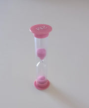 Premium Zandloper van 2 Minuten - Roze - Timer voor Spellen