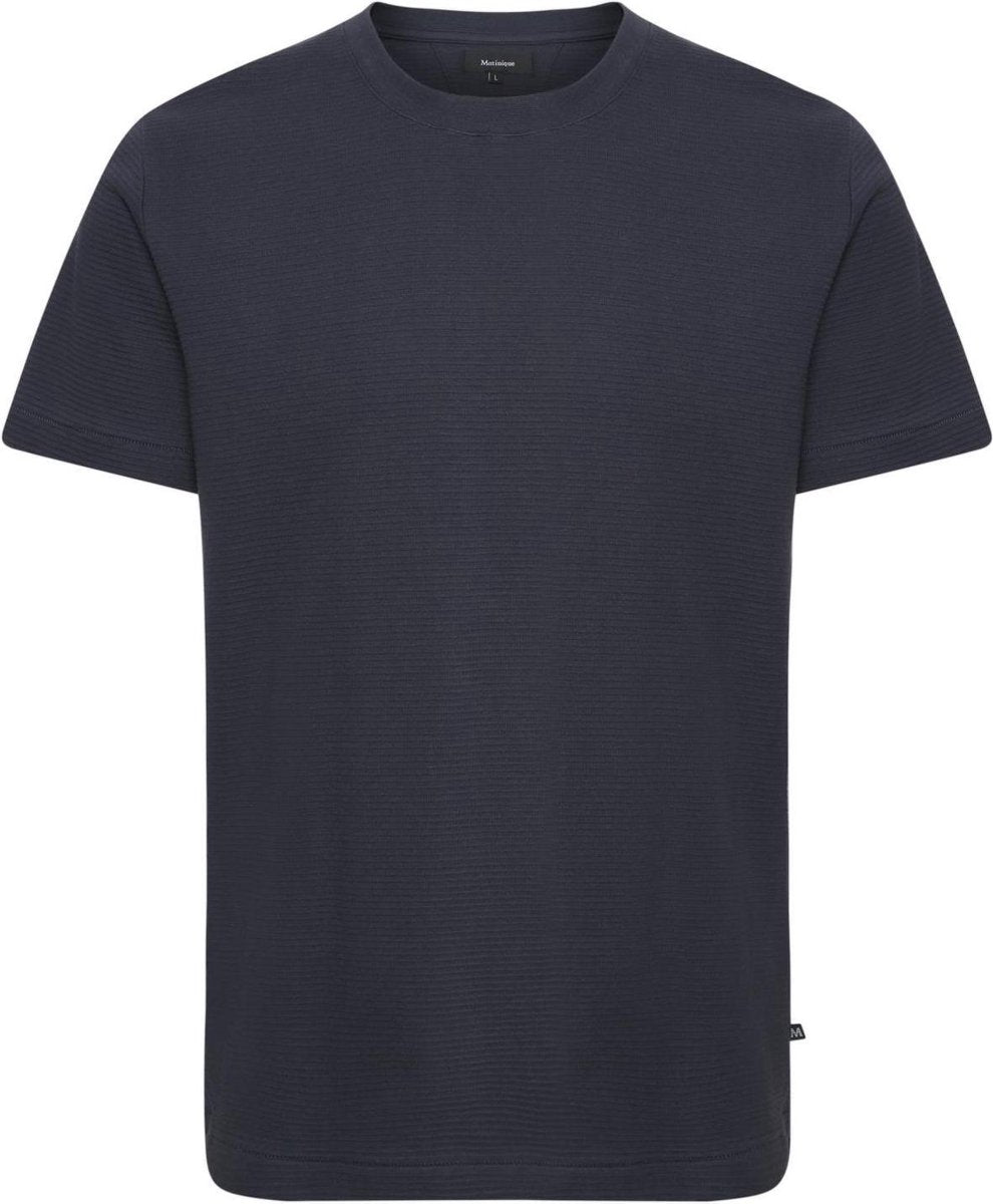 Matinique T-shirt - Slim Fit - Blauw - L