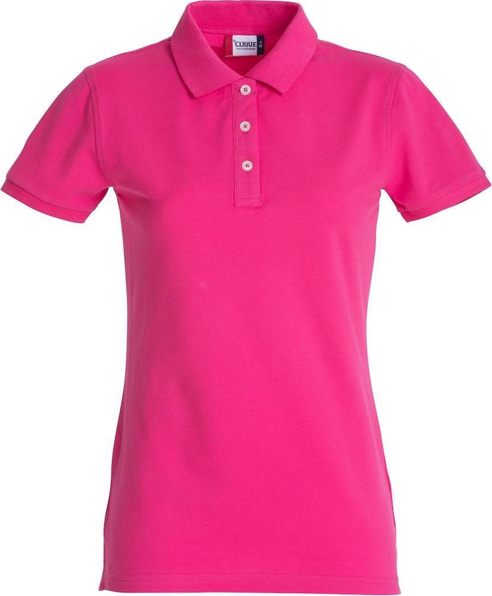 Clique Premium dames polo he. kersen s
