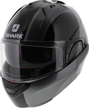 Shark Evo ES Endless Anthracite Black Anthracite  Systeemhelm - Motorhelm - Maat S