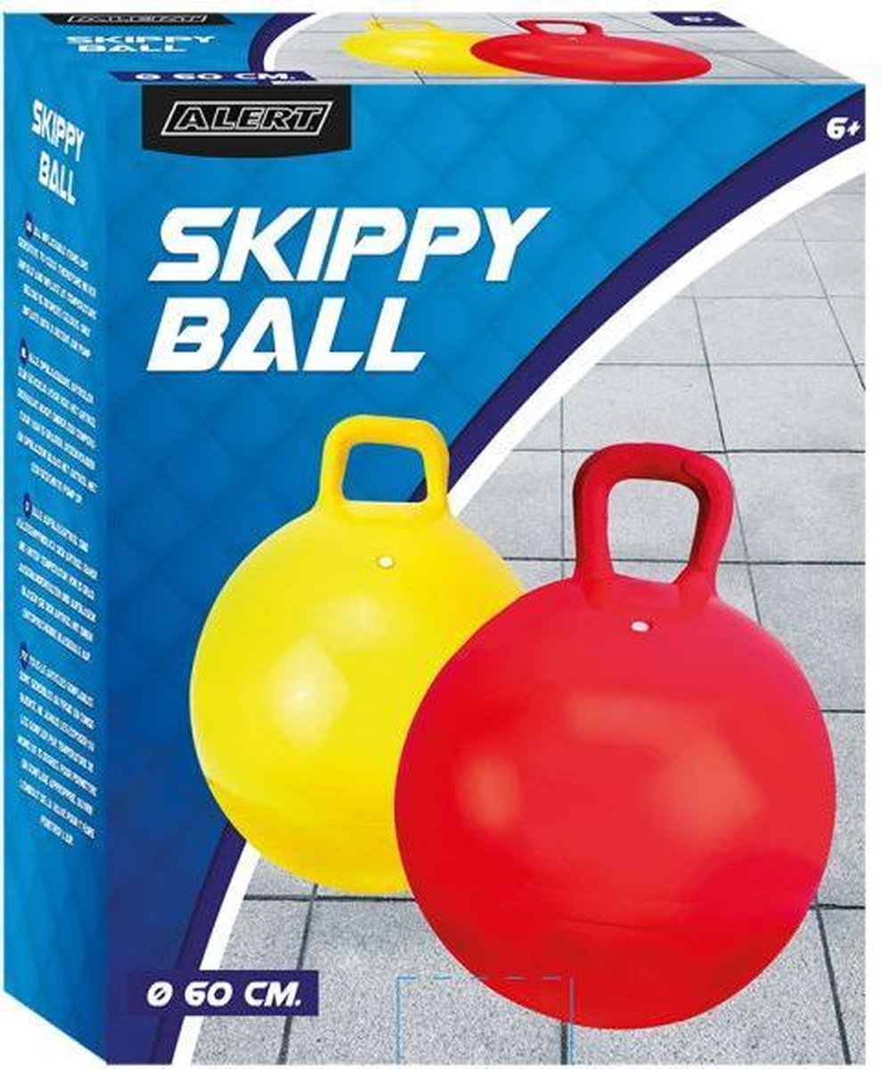 Alert Skippybal 60 cm Rood