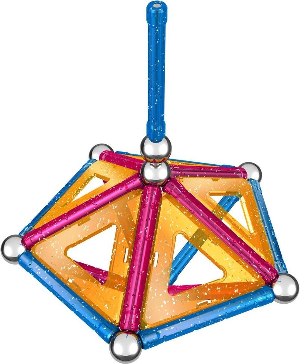 Geomag Glitter Color - Bouwpakket - 68-delig