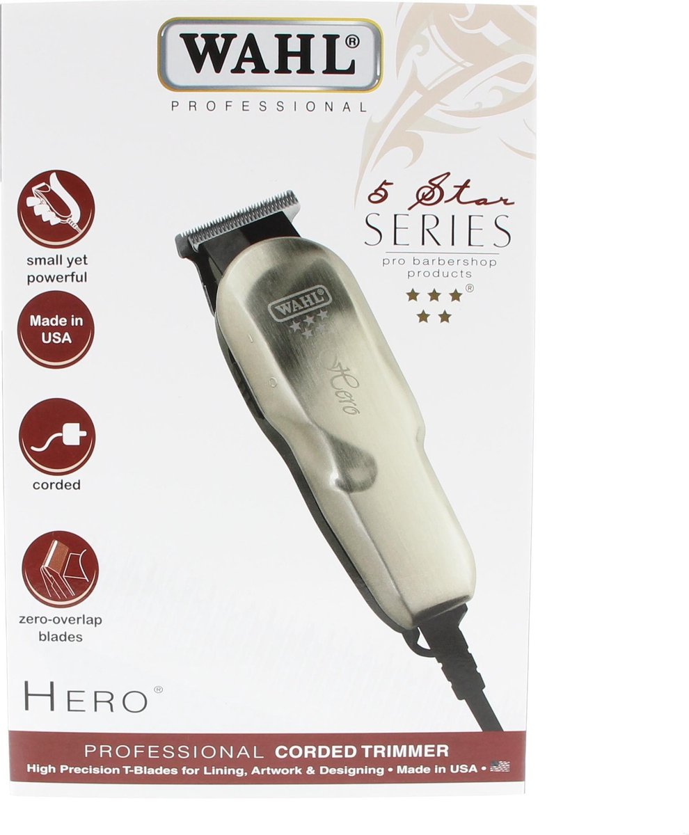 Wahl Corded Trimmer 5-Star Hero BLack/Chroom Tondeuse Ref.WA8991-216 1Stuks