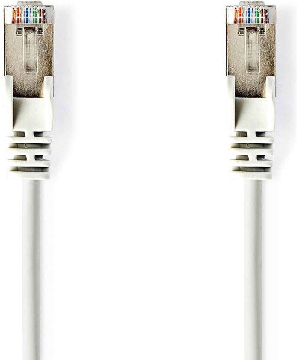 Cat 5e SF/UTP Network Cable | RJ45 Male - RJ45 Male | 7.5 m | White