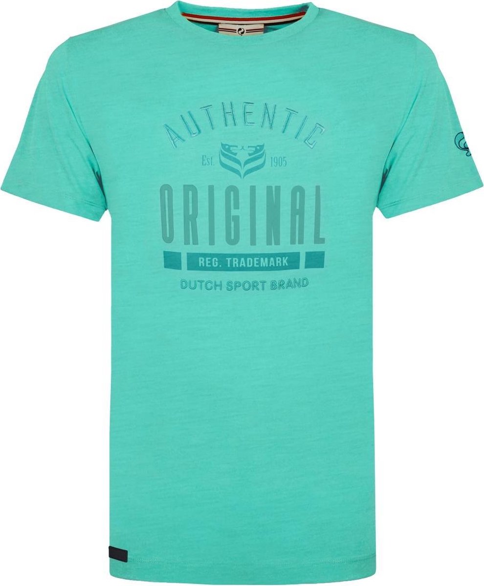 Heren T-shirt Duinzicht - Mintgroen