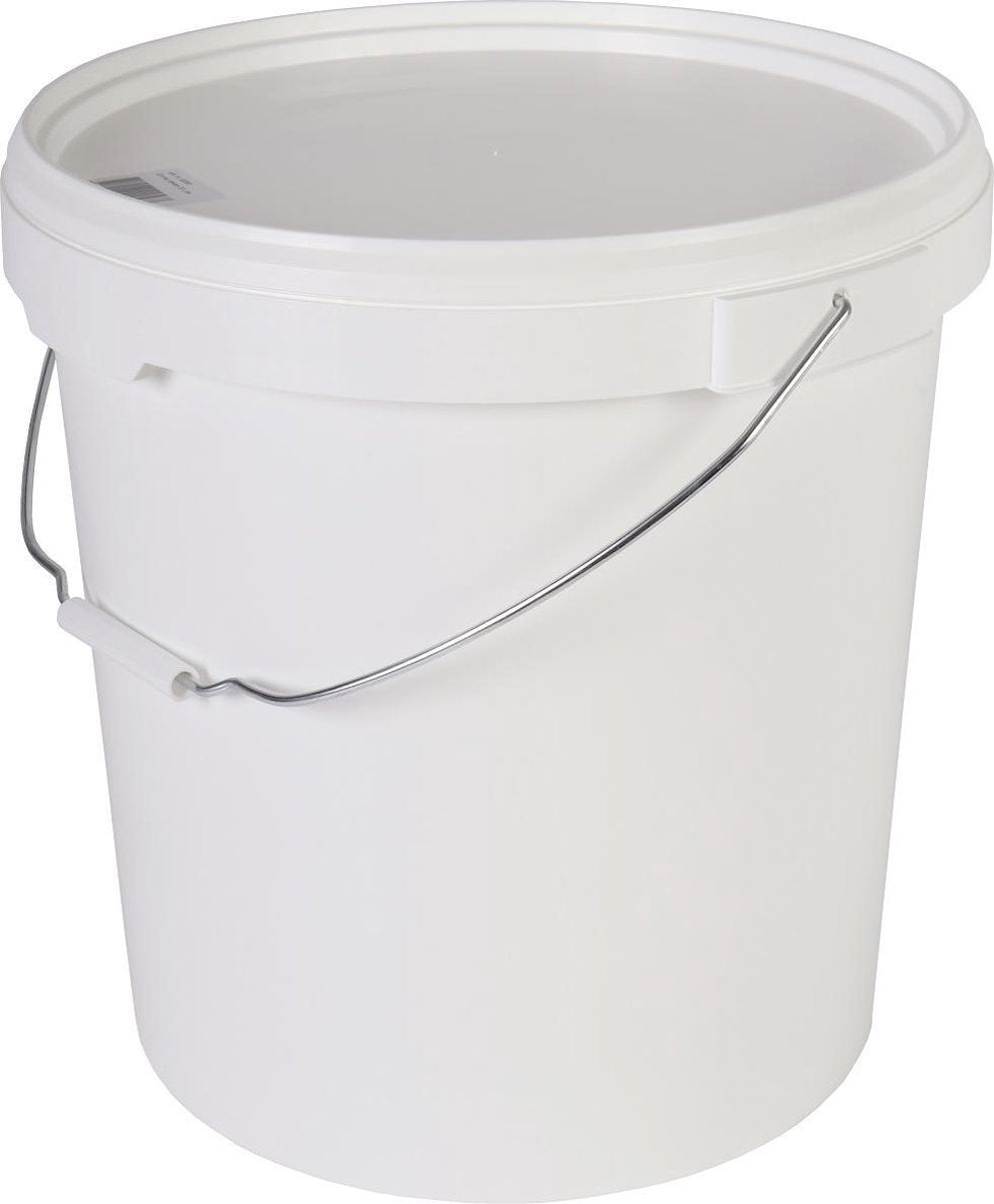 Talen Tools - Emmer - Met deksel - Wit - 30L