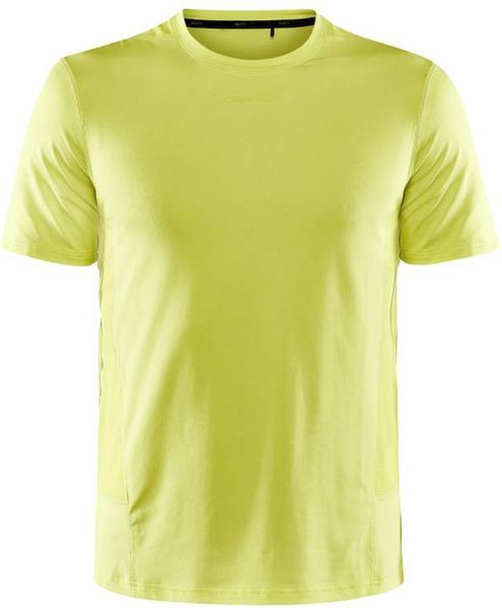 Craft Adv. Essence SS Shirt Heren - geel - maat XL