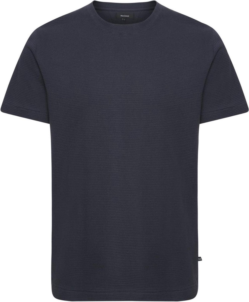 Matinique T-shirt - Slim Fit - Blauw - XL