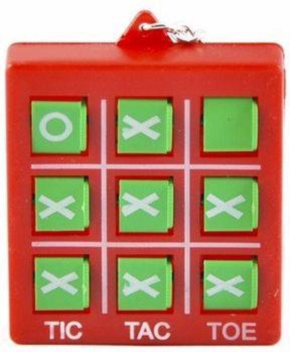 10 stuks Boter / kaas en eieren spelletje aan sleutelhanger