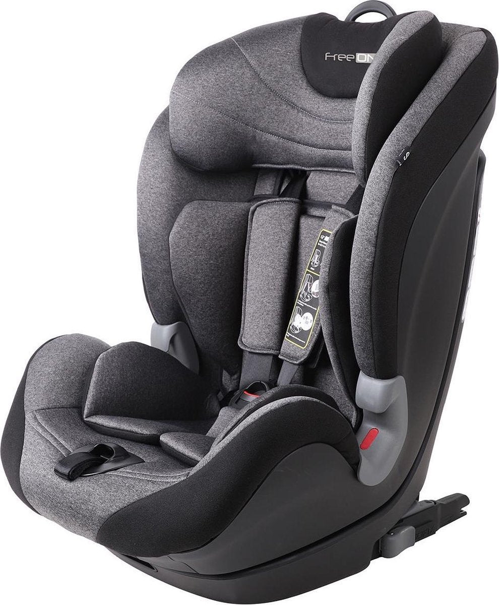 FreeON autostoel Advance met isoFix Black Stone (9-36kg)