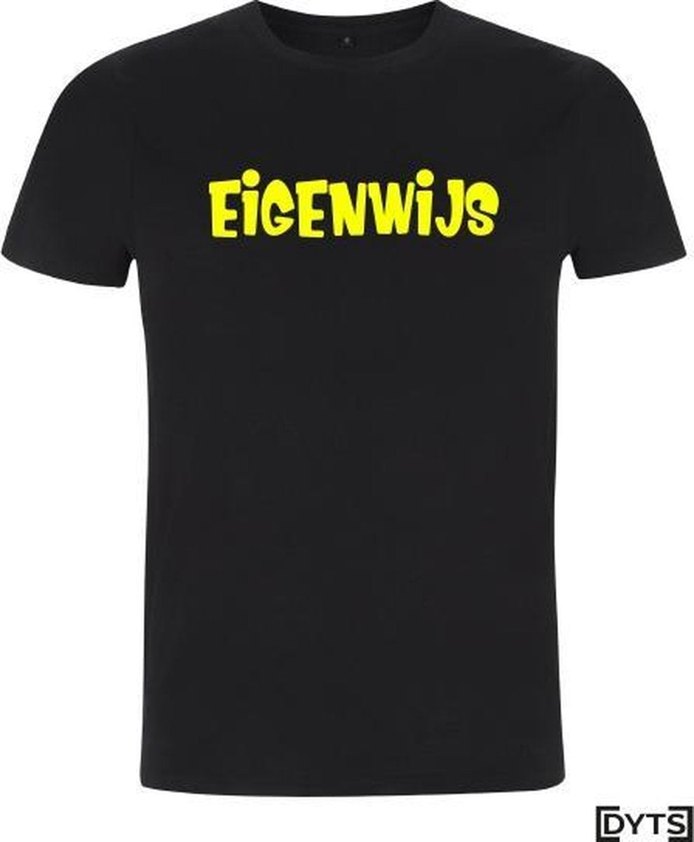 T-shirt | Karaktereigenschappen | Eigenwijs05 - fluor yellow
