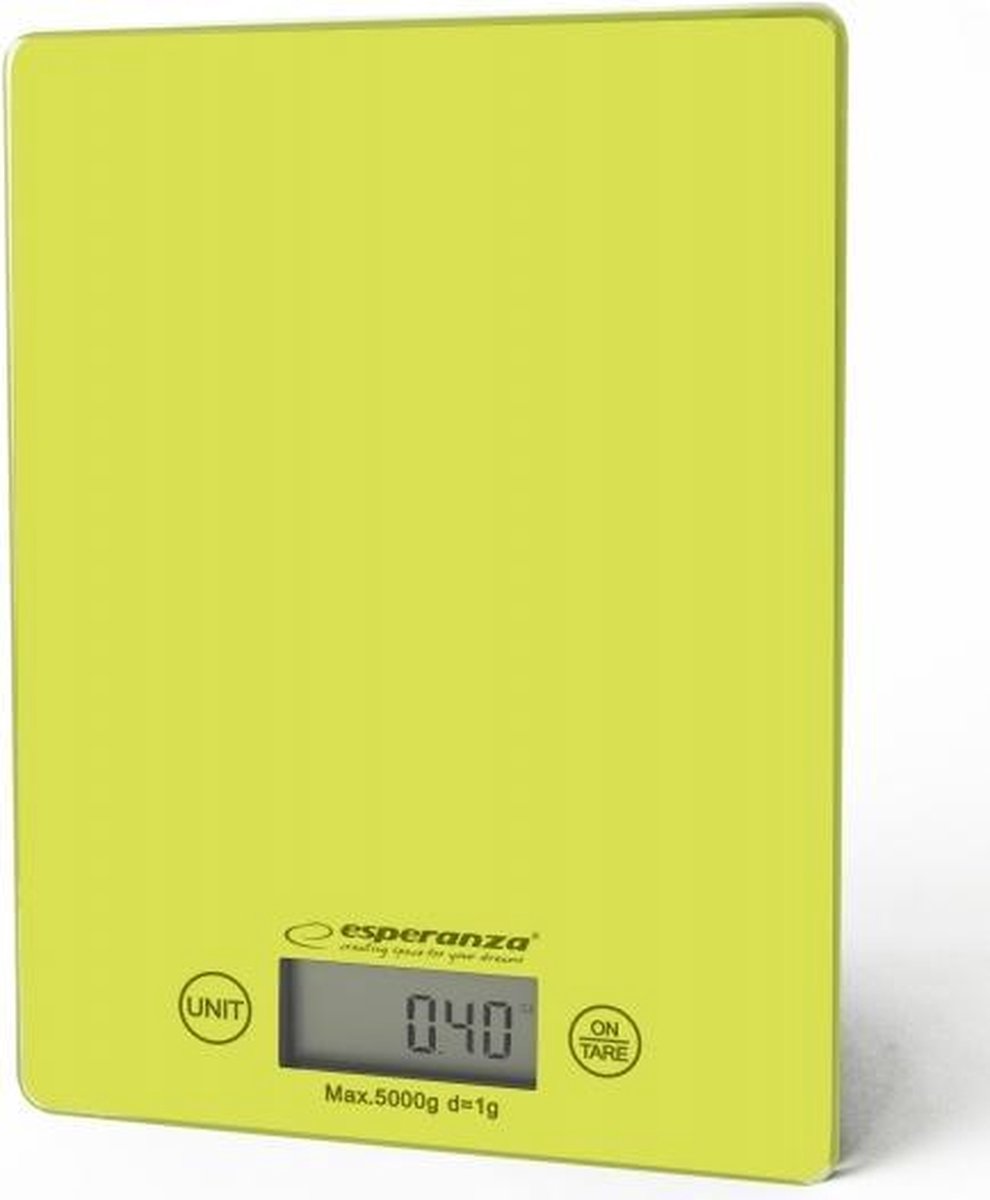 Esperanza Digitale Keukenweegschaal Lemon Groen
