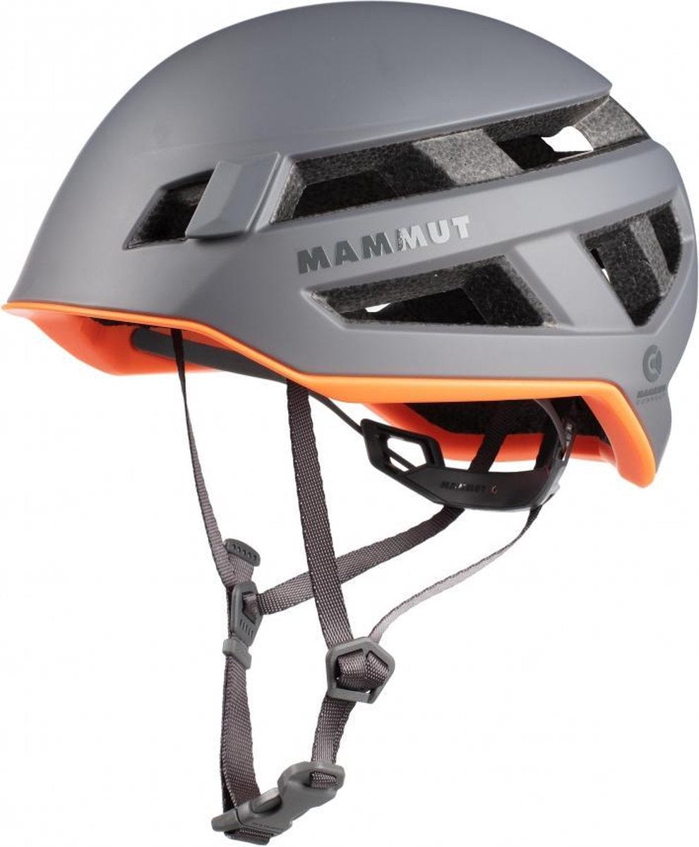 Mammut Crag sender zeer lichte en betrouwbare helm Grijs maat 2