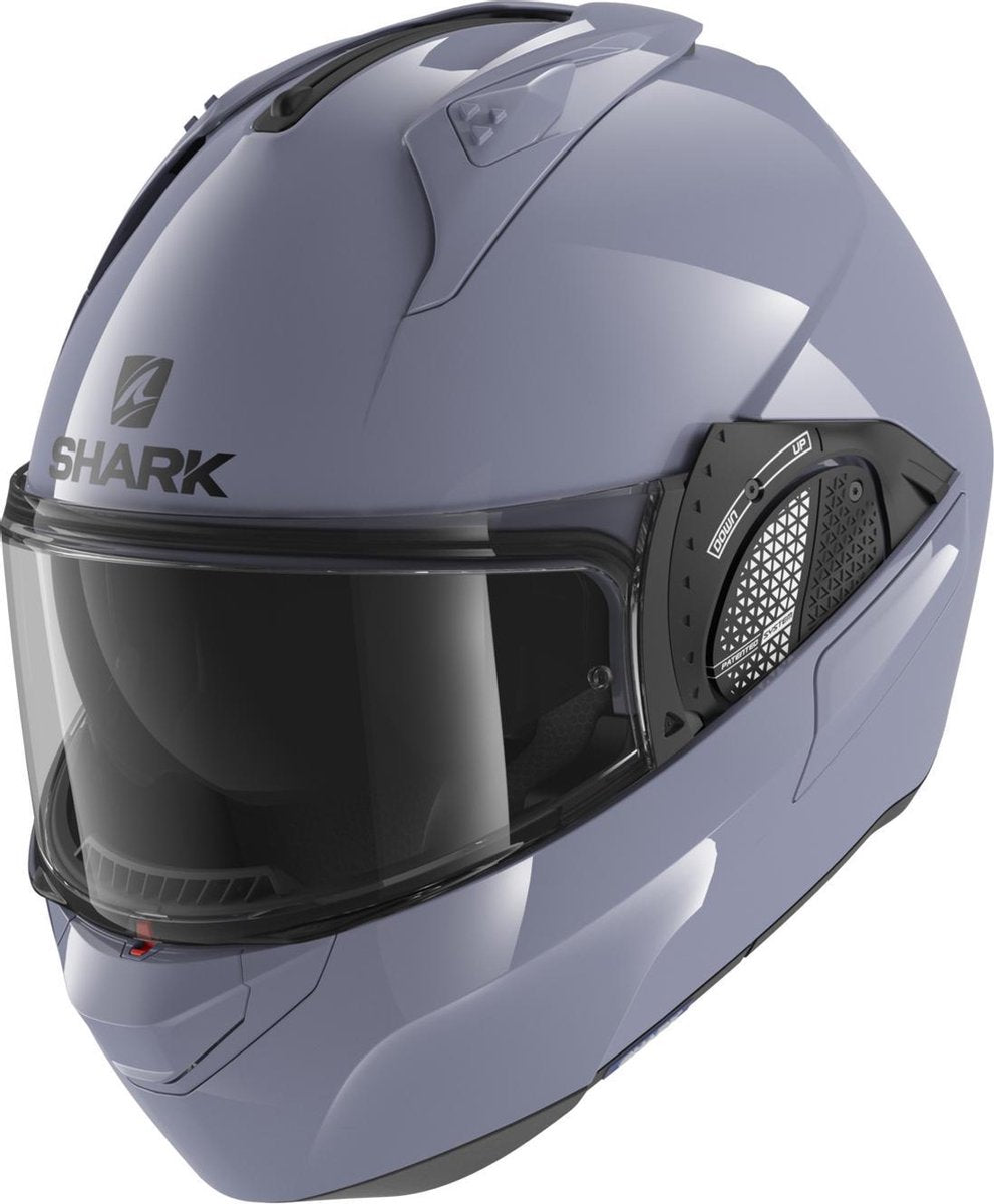 SHARK EVO GT BLANK Silver Nardo maat L