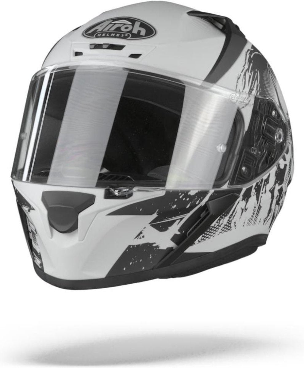 Airoh Valor Akuna Matt Grey  Integraalhelm - Motorhelm - Maat S