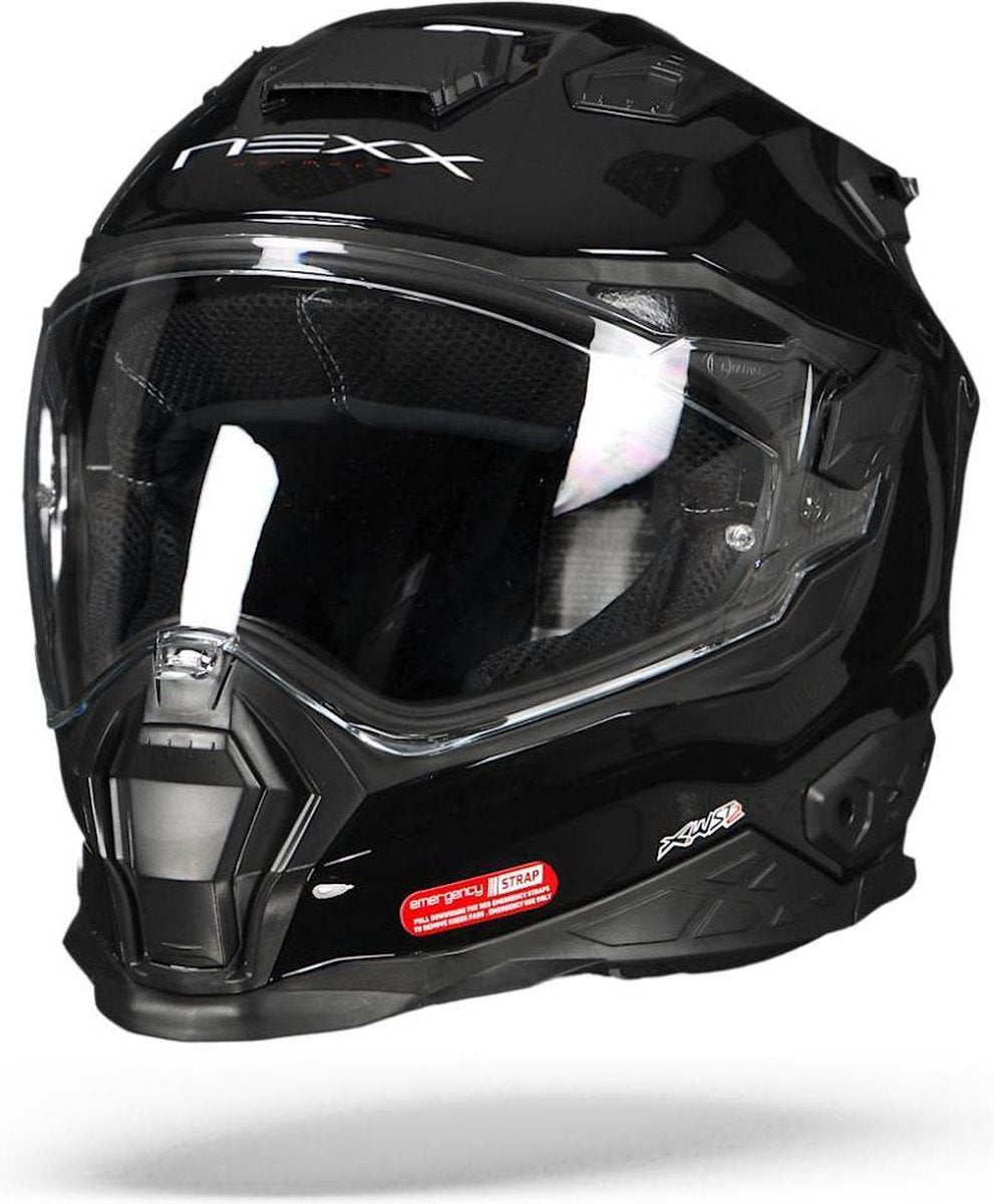 Nexx X.WST2 Plain Zwart Integraalhelm - Motorhelm - Maat XXL