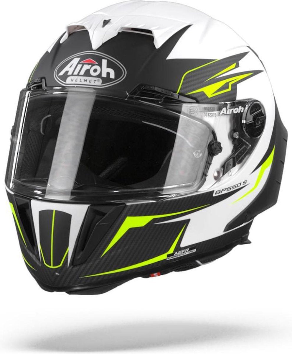 Airoh GP550 S Venom White Matt Full Face Helmet M