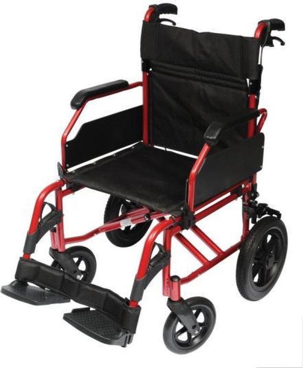 Transportrolstoel Modulo Light Rood - 42