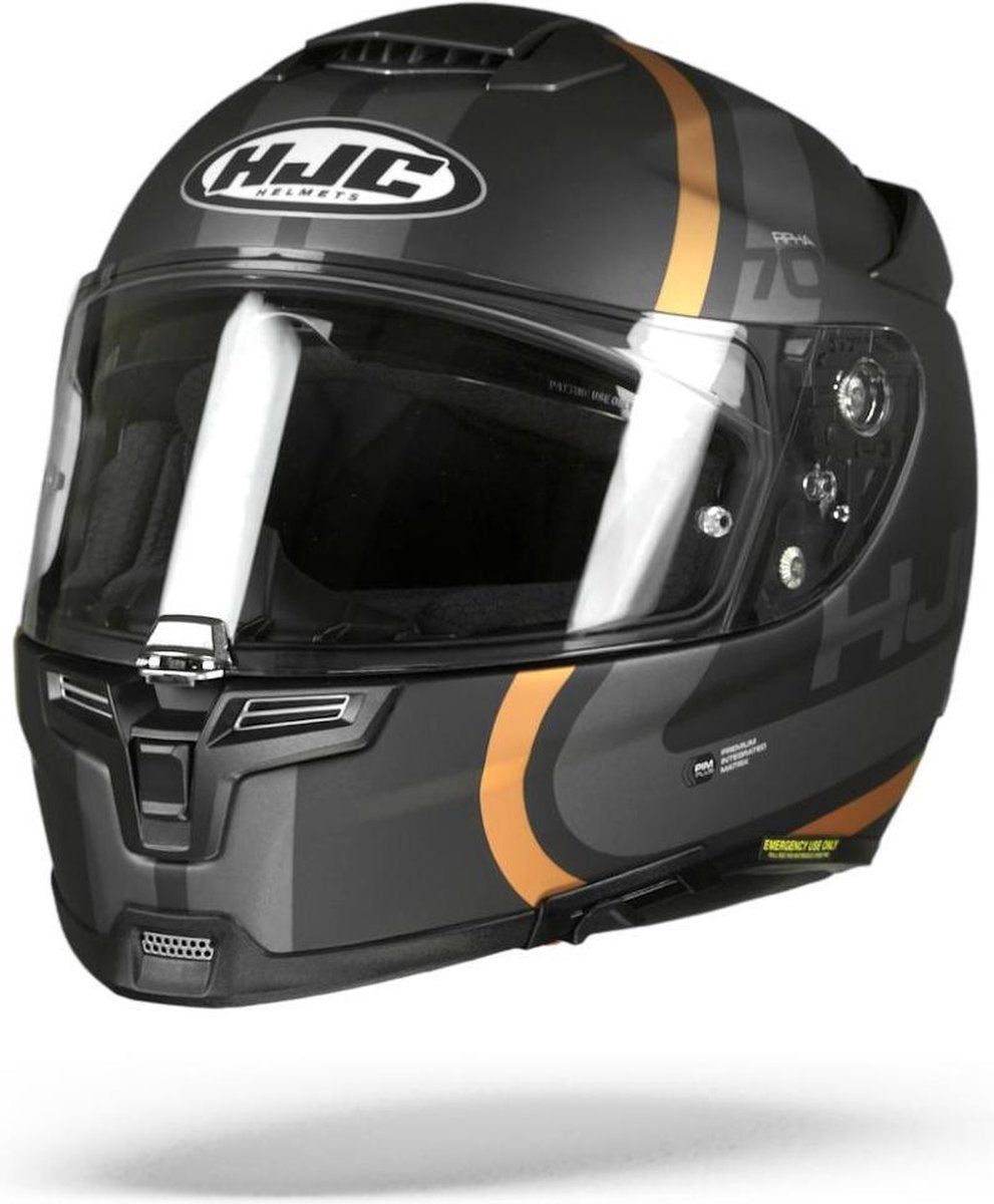 HJC RPHA 70 Gaon Mc9Sf Zwart Grijs Brons Integraalhelm - Motorhelm - Maat M