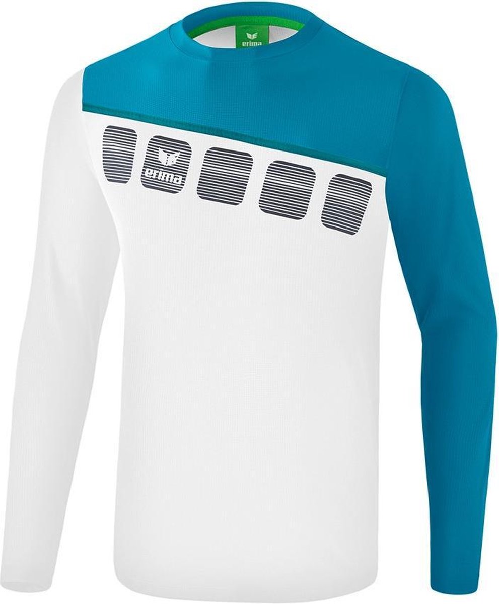 Erima 5-C Sweater - Sweaters  - wit - 2XL
