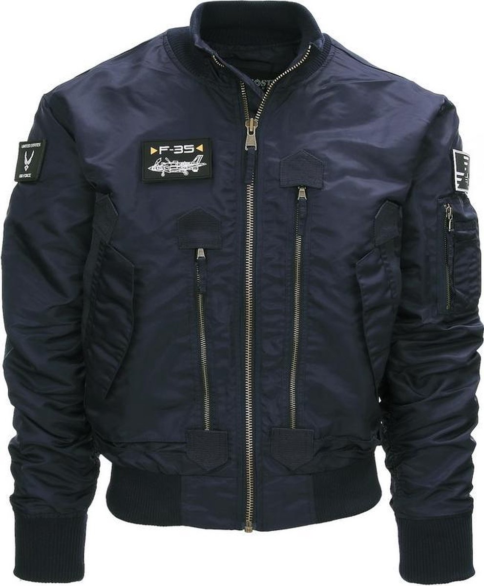 Fostex F-35 Flight Jacket blauw