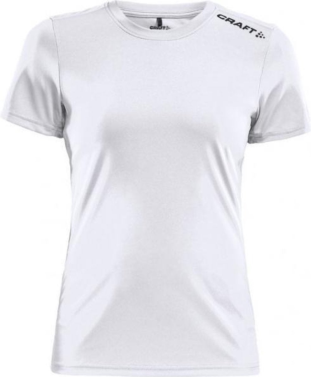 Craft Rush Short Sleeve Tee Dames - wit - maat M