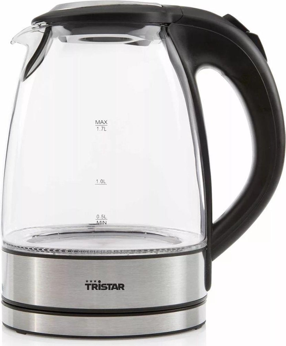 Tristar Waterkoker WK-3377 2200 W 1.7 L glas