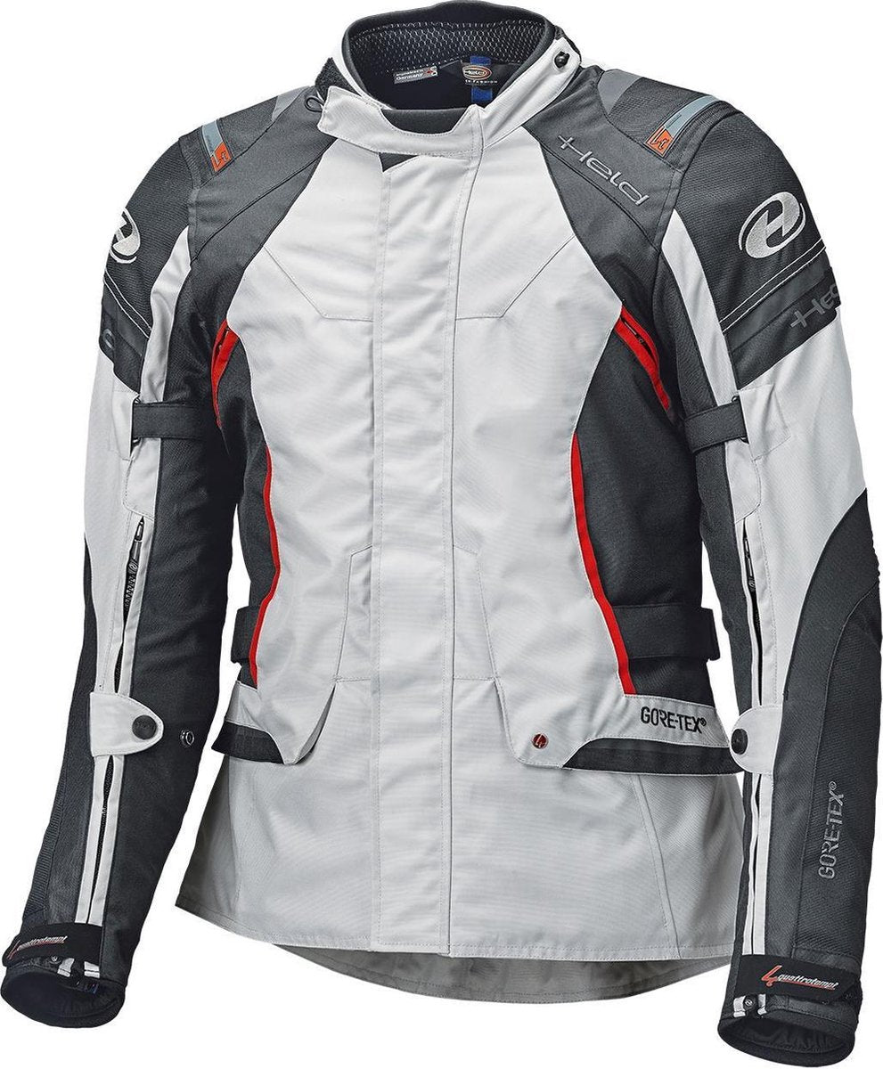 Held Molto GTX Grey Black Textile Motorcycle Jacket S