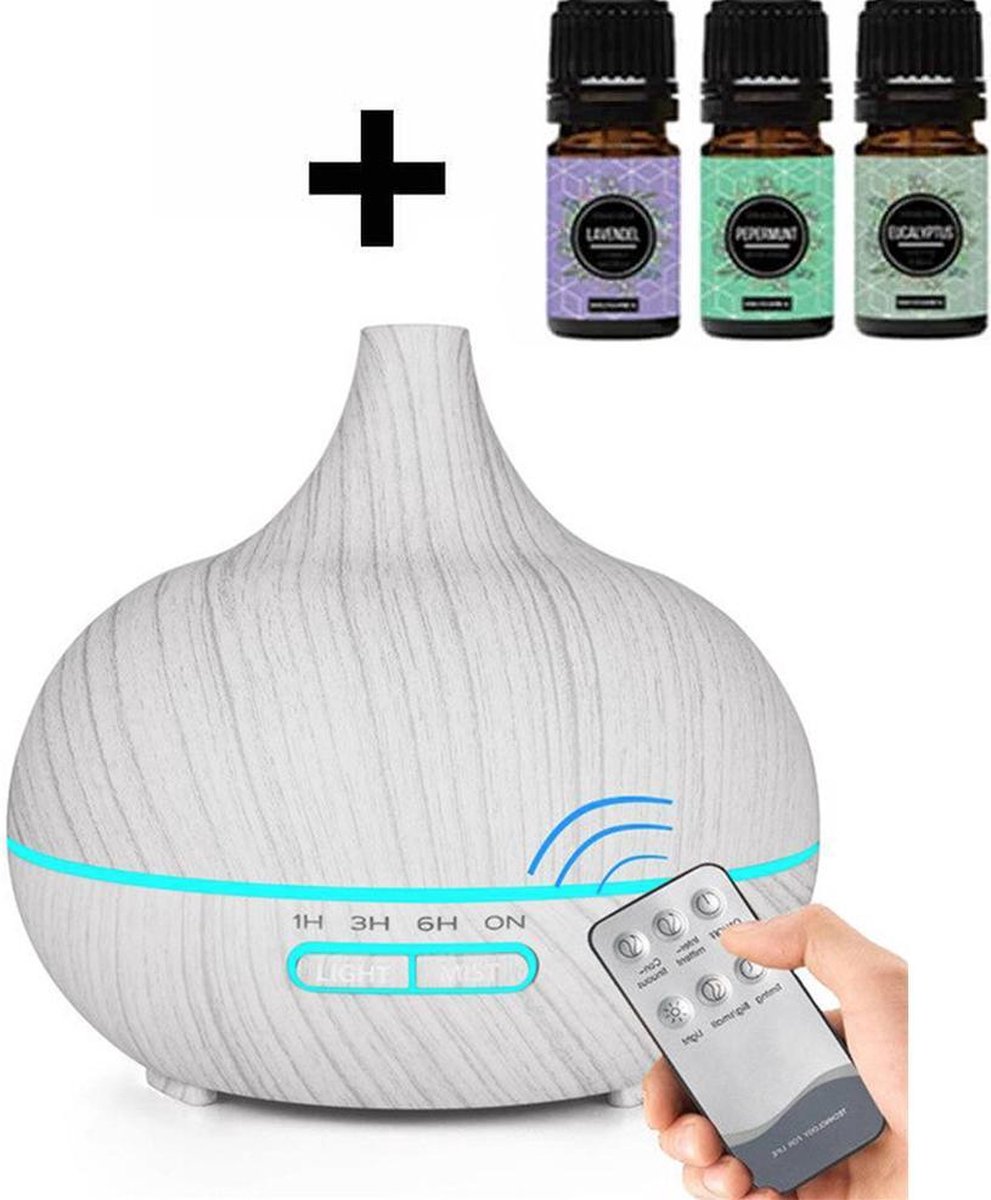 SensaHome ZEN300 Aroma diffuser - Met Etherische Oliën - Wit