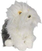NICOTOY Pluche foppy herdershond met bal - 26 cm