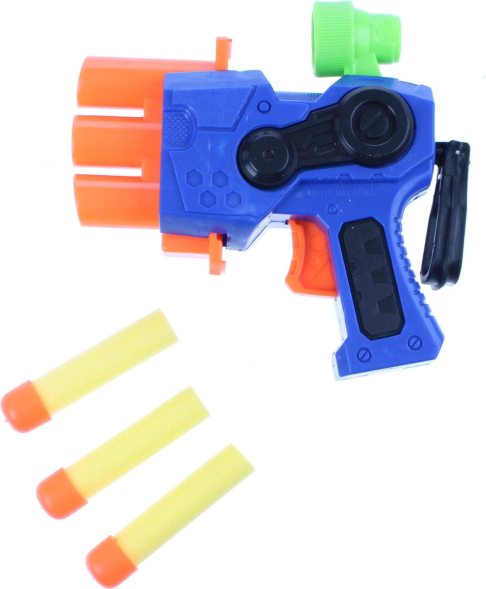 Toi-toys X-sight Foam Blaster Met Darts 14 Cm Blauw