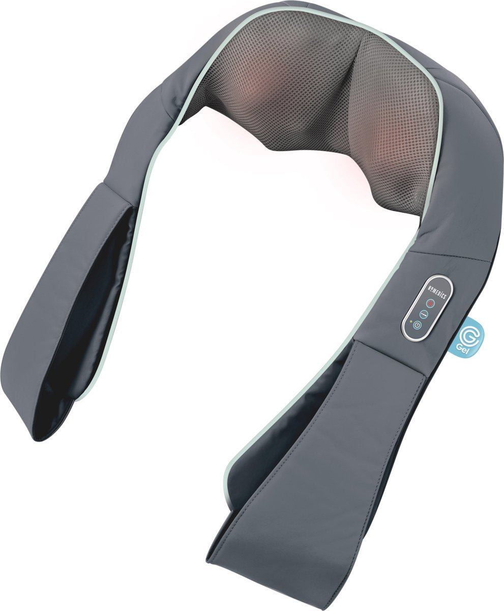 HoMedics NMS700RCG Gel Nekmassage Apparaat met Warmte - Shiatsu - Oplaadbaar
