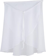 Balletrokje Wikkelrok R3050 dans sport fitness gymnastiek wit maat 116