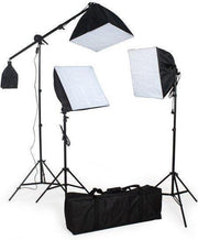 TecTake Studiolampen set - 3x fotolamp fotografie softbox  - 400894