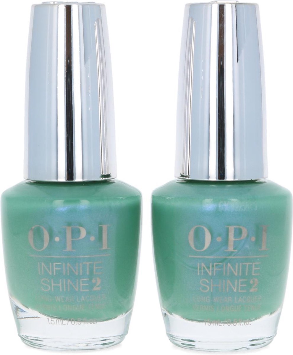O.P.I Infinite Shine Nagellak - Your Lime To Shine (2 stuks)