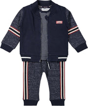 Dirkje 3delig kleding setje Navy Blauw - 56
