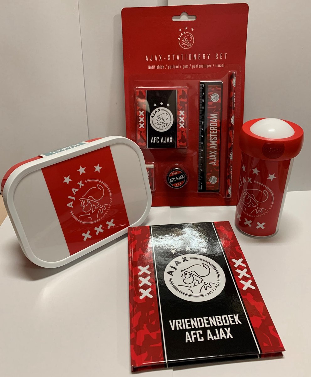 Ajax Schoolset 4-delig Compleet - Combi deal