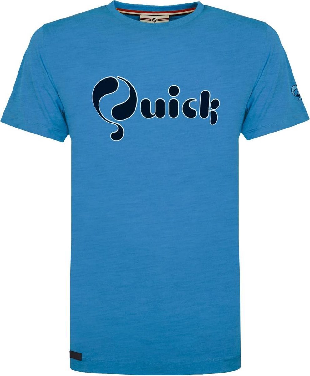 Heren T-shirt Duinzicht - Kobaltblauw